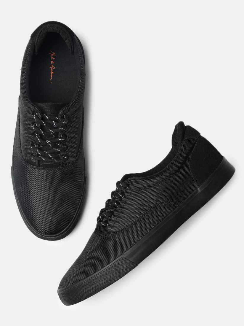 Mast and harbour black sneakers hotsell