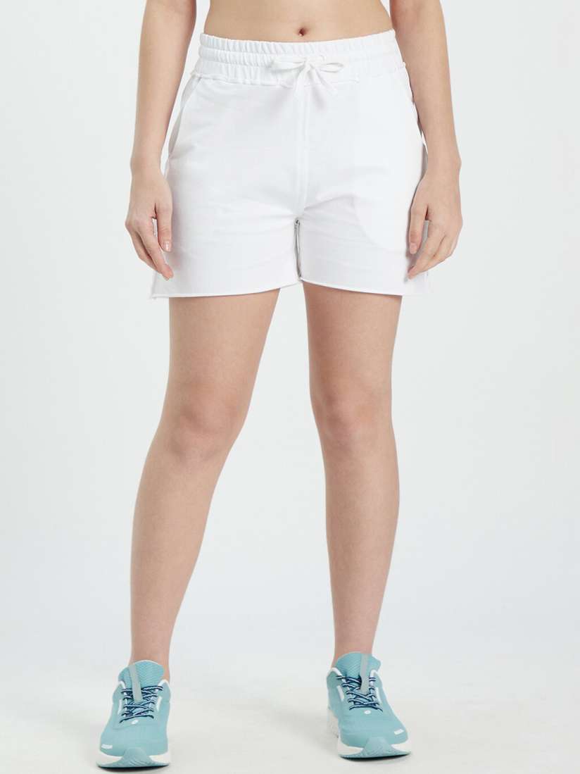 White sports shorts womens cheap