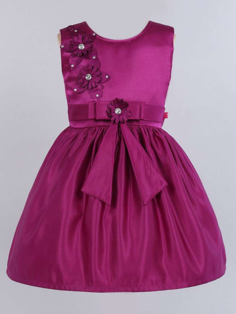 Buy Hopscotch Red Dress Dresses for Girls 18428826 Myntra