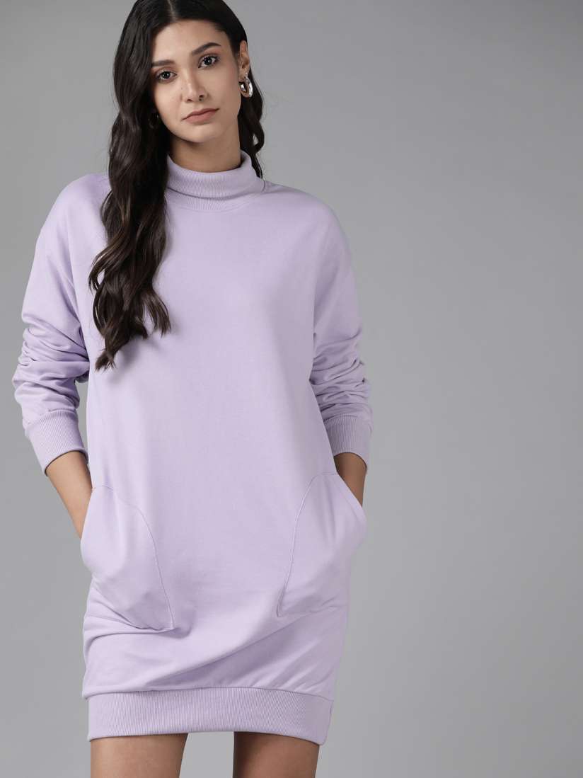 Lavender jumper dress new arrivals