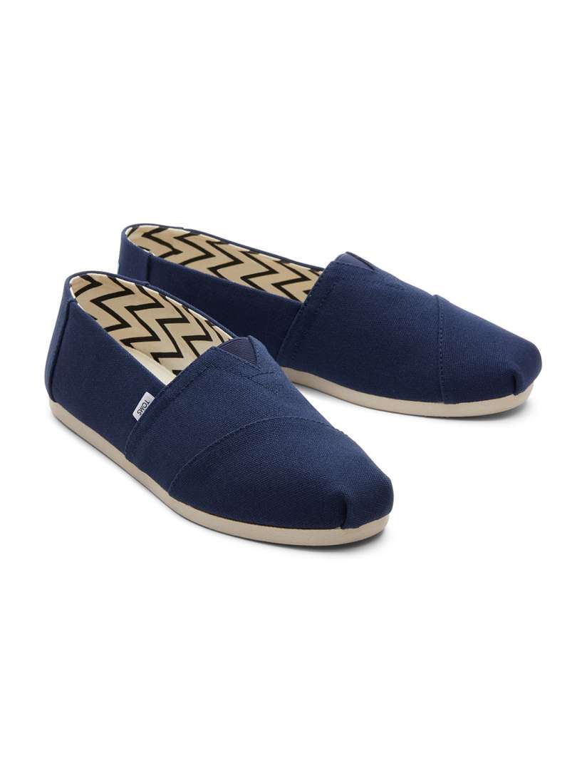 Buy TOMS Men Blue Alpargata Cotton Canvas Slip On Sneakers Casual Shoes for Men 18429642 Myntra