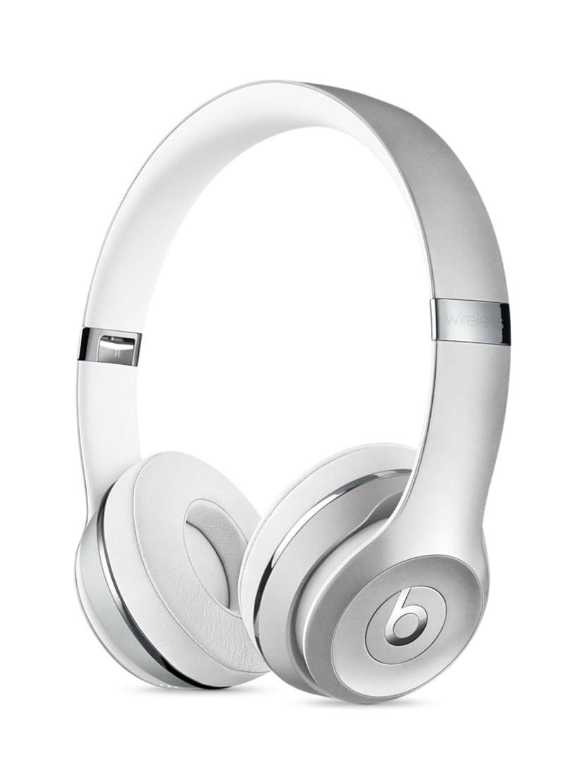 Buy Beats by Dre Silver Toned On Ear Wireless Headphones with Mic MNEQ2ZMA Headphones for Unisex 1844520 Myntra