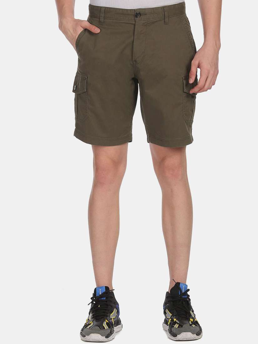 Buy Aeropostale Men Green Cargo Shorts Shorts for Men 18451646 Myntra