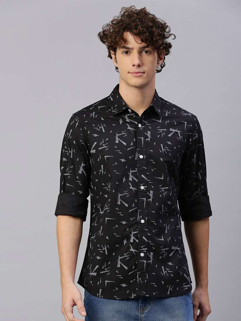 Printed shirts myntra discount