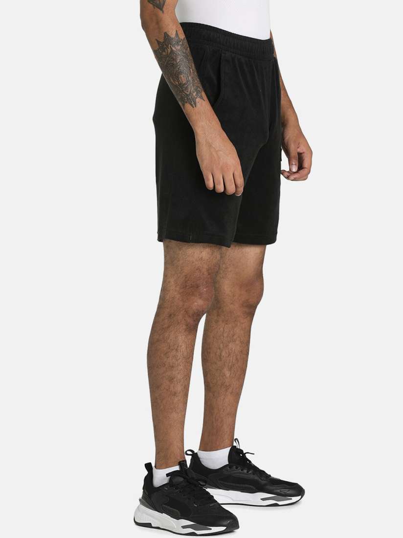 Buy Puma Men Black FUSION Toweling Sports Shorts Shorts for Men 18463082 Myntra