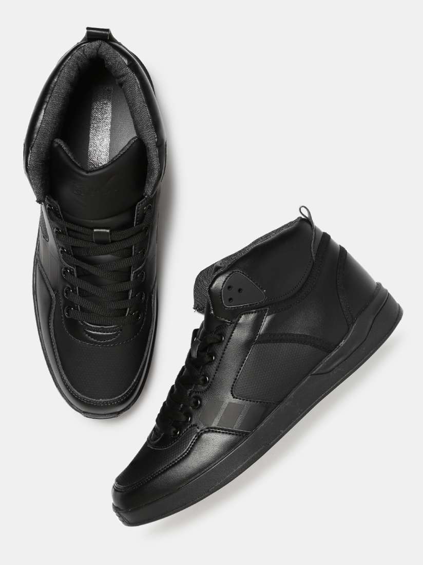 Hrx black casual shoes hot sale