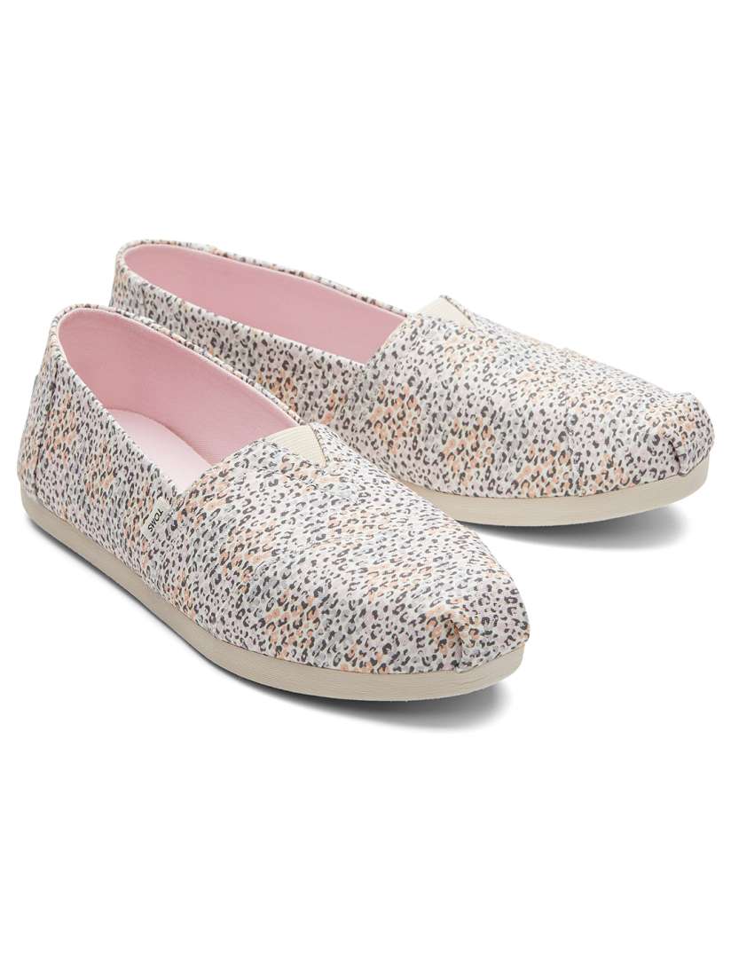 Leopard print toms shoes hot sale