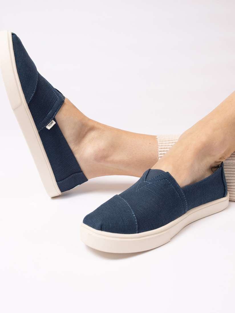 Womens blue toms on sale