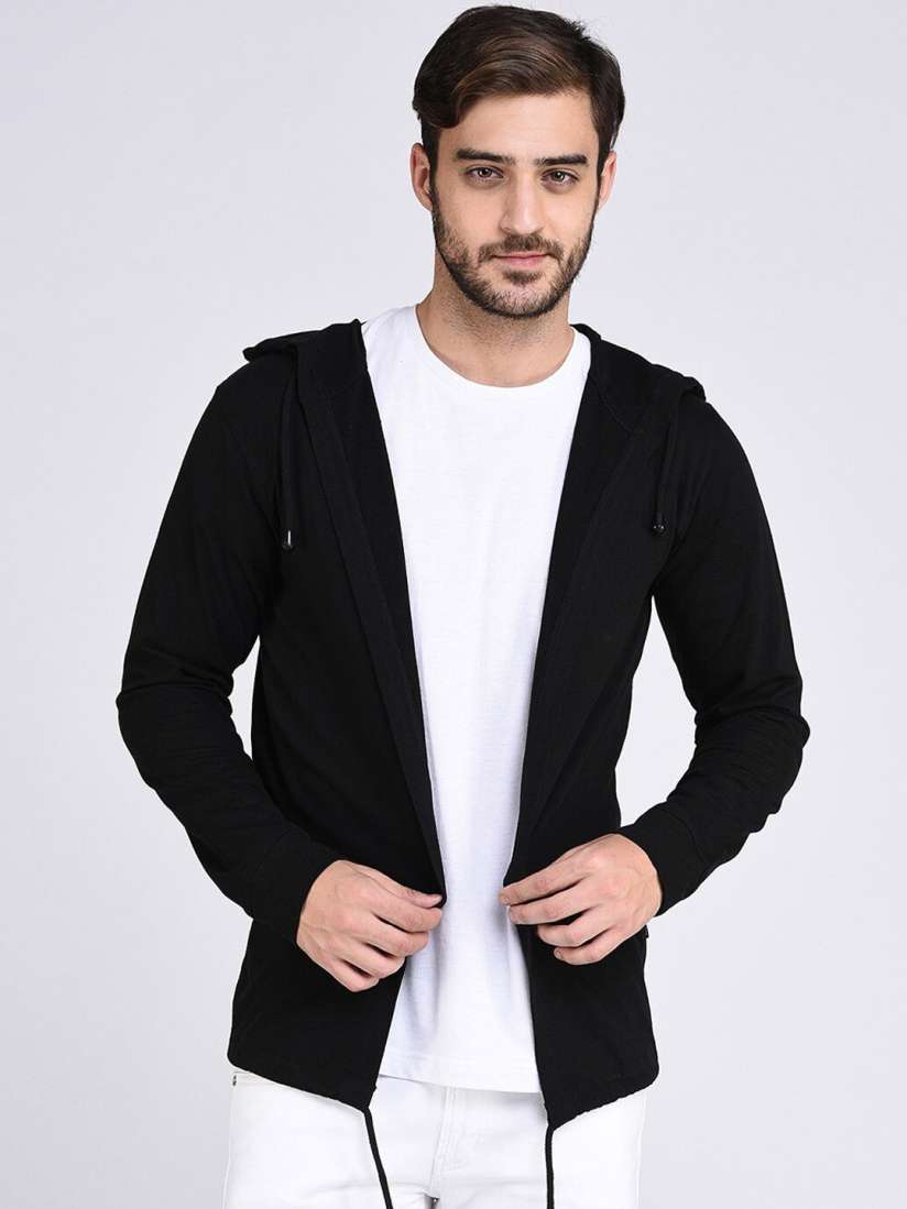 Long shrug for mens black shop