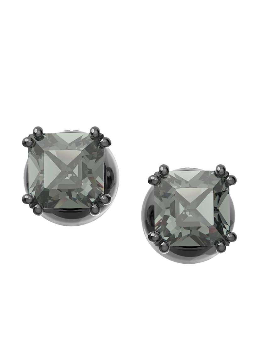 Buy SWAROVSKI Grey Crystal Studded Stud Earrings Earrings for Women 18499562 Myntra