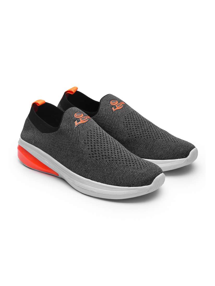 Buy Lancer Men Grey Textile Running Non Marking Shoes Sports Shoes for Men 18504688 Myntra