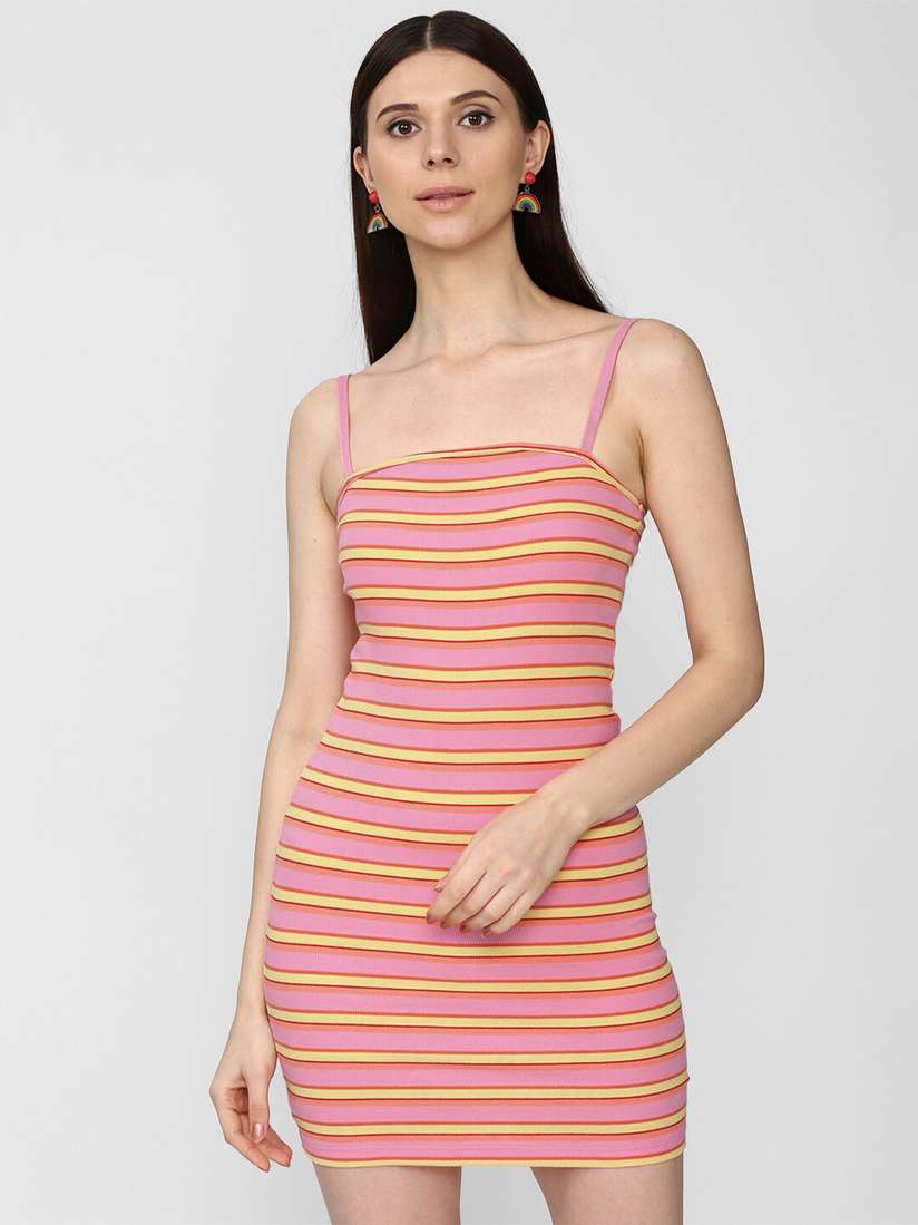 Bodycon Dresses Forever 21 Striped Mini Dress Forever 21 Striped