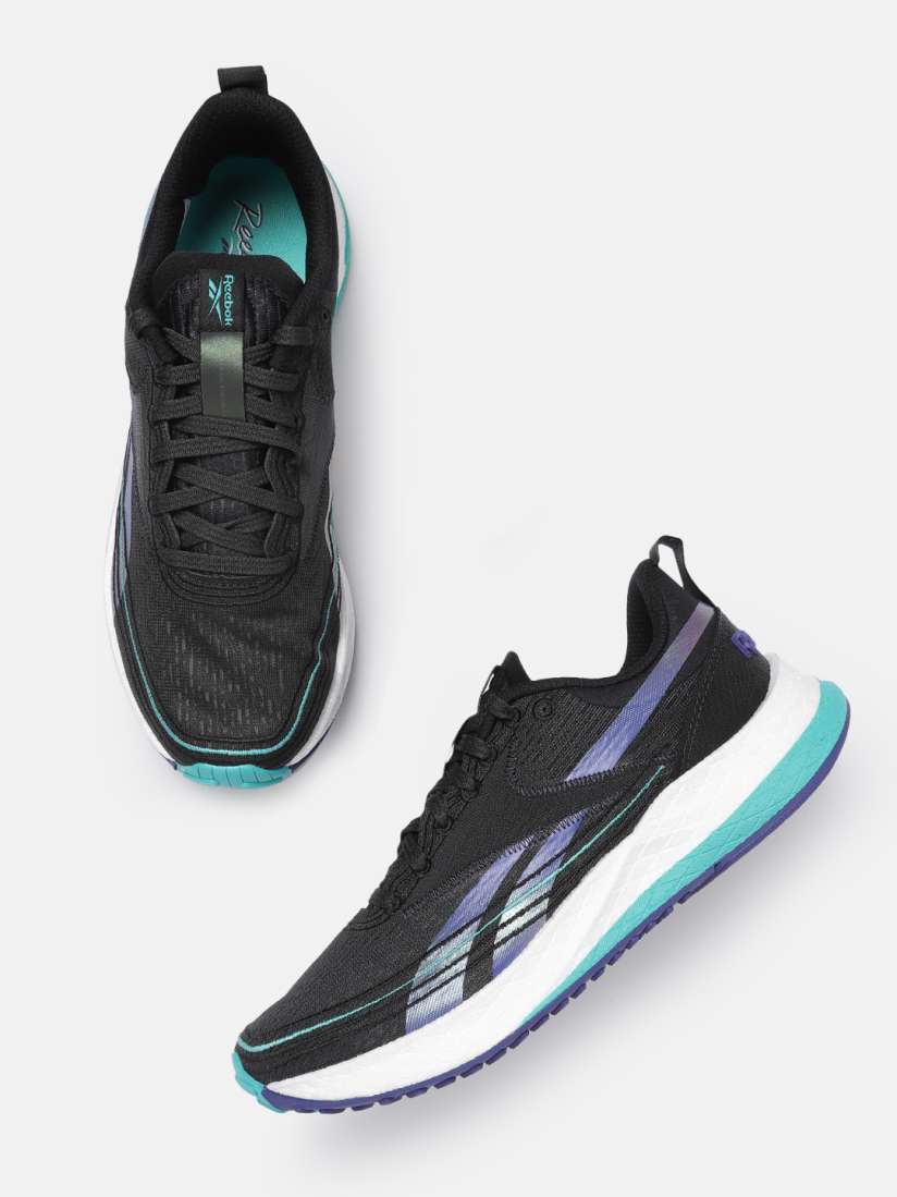 Buy Reebok Men Black Grey Floatride Energy 4 Running Shoes Sports Shoes for Men 18514646 Myntra