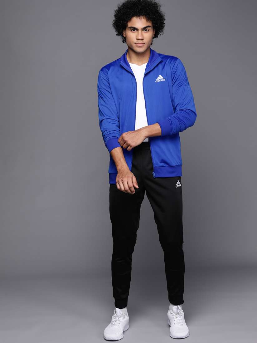 Buy ADIDAS Men Blue Black Solid Sustainable Track Suit Tracksuits for Men 18517080 Myntra