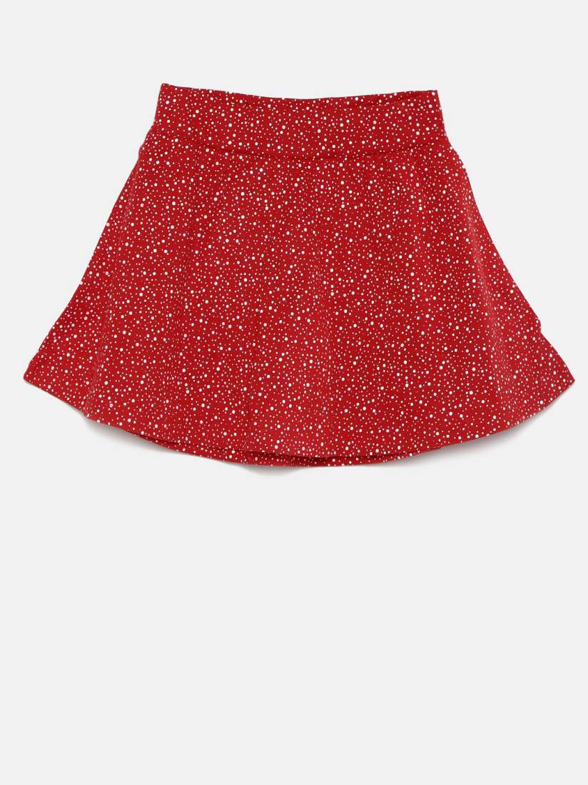 Red skirt myntra cheap