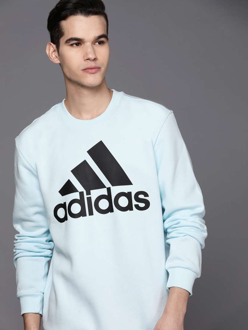 Adidas full sleeve printed men's sweatshirt best sale
