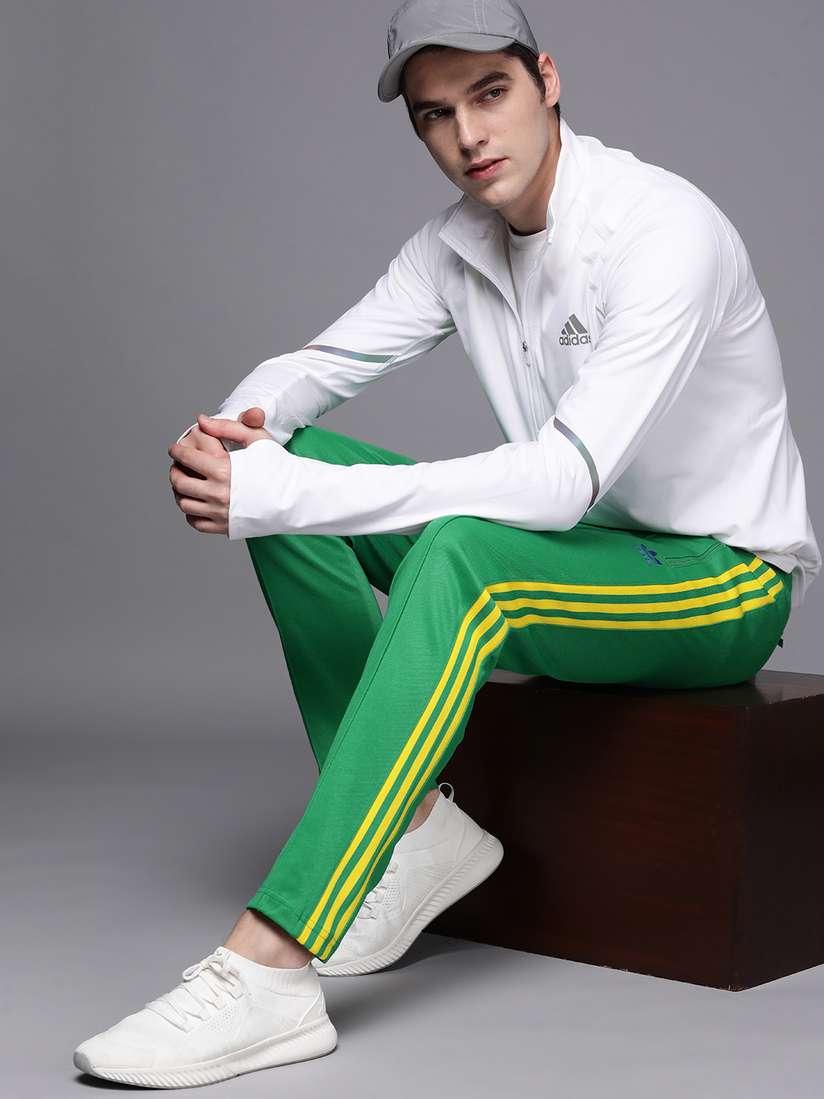 green adidas sweatpants mens