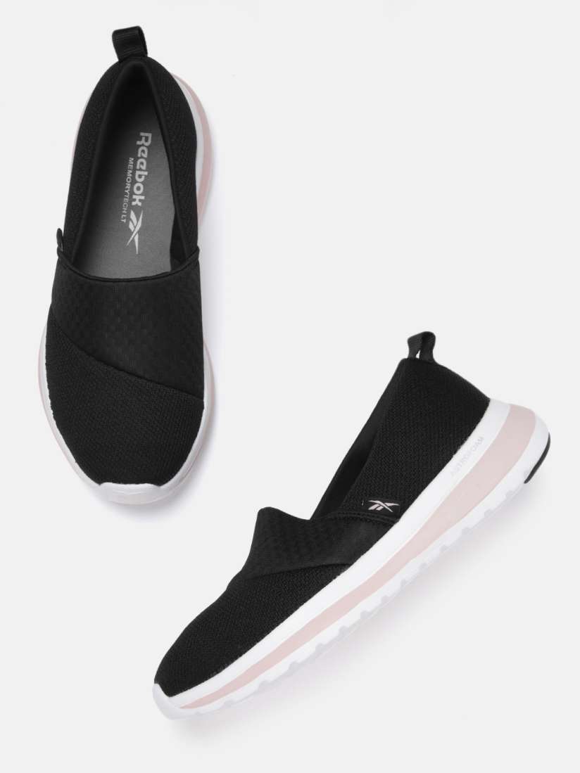 Reebok womens walking shoes black store