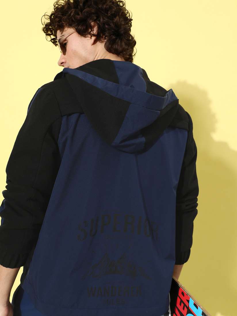 Buy The Roadster Lifestyle Co. Men Graphic Printed Hooded Jacket Jackets for Men 18523322 Myntra