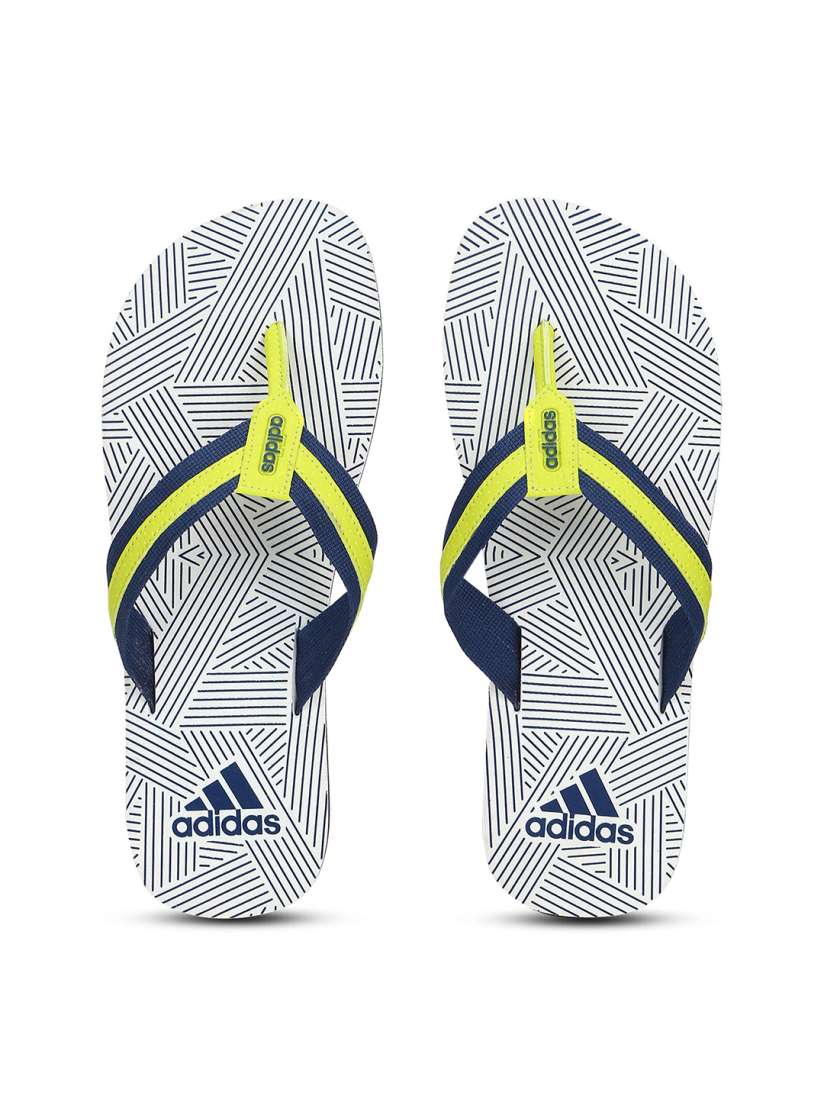 Buy ADIDAS Men Blue White Striped Flip Flops Flip Flops for Men 18543948 Myntra