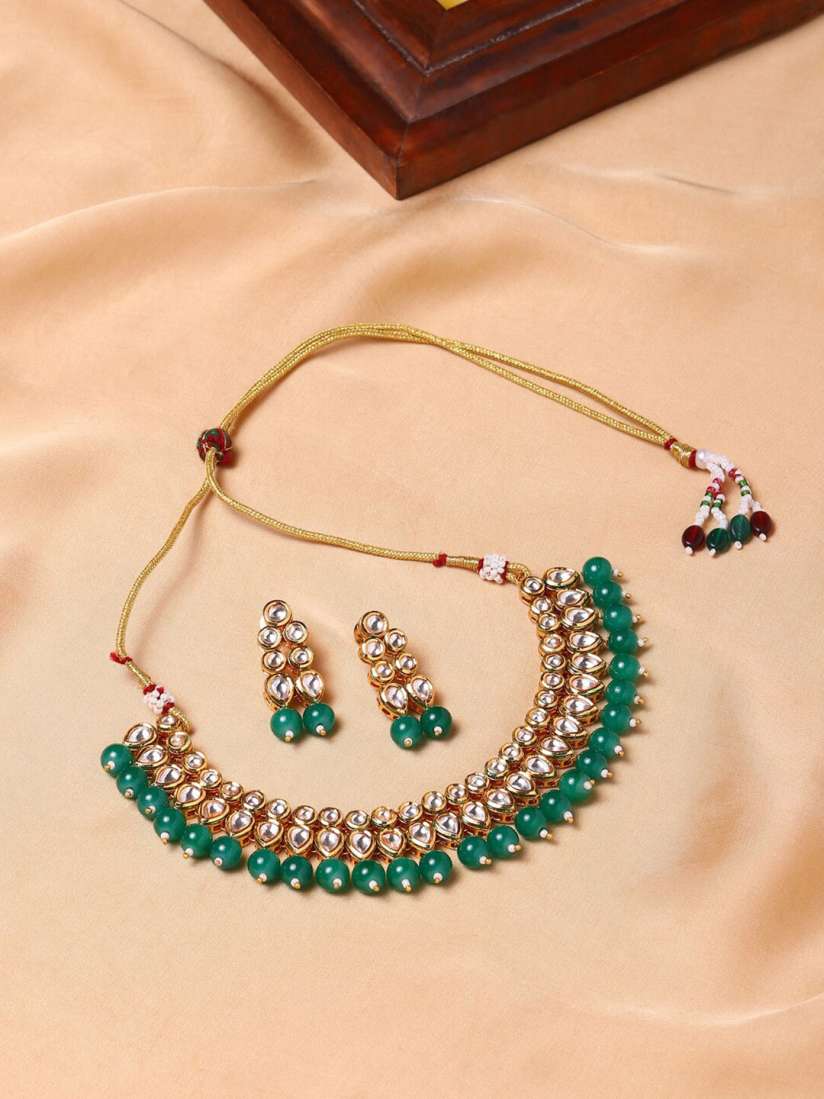 Voylla kundan jewellery top