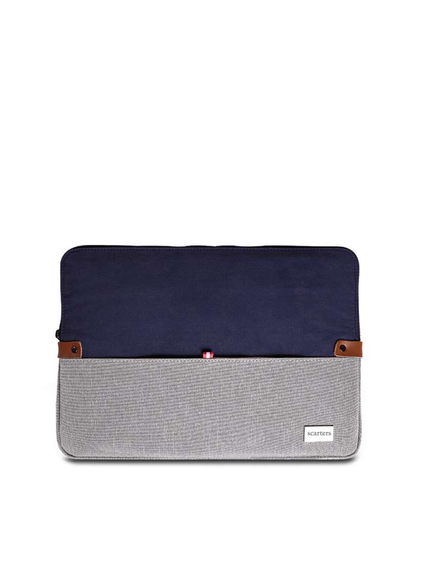 Buy scarters Unisex Blue Grey Textured Laptop Sleeve Laptop Bag for Unisex 18554758 Myntra
