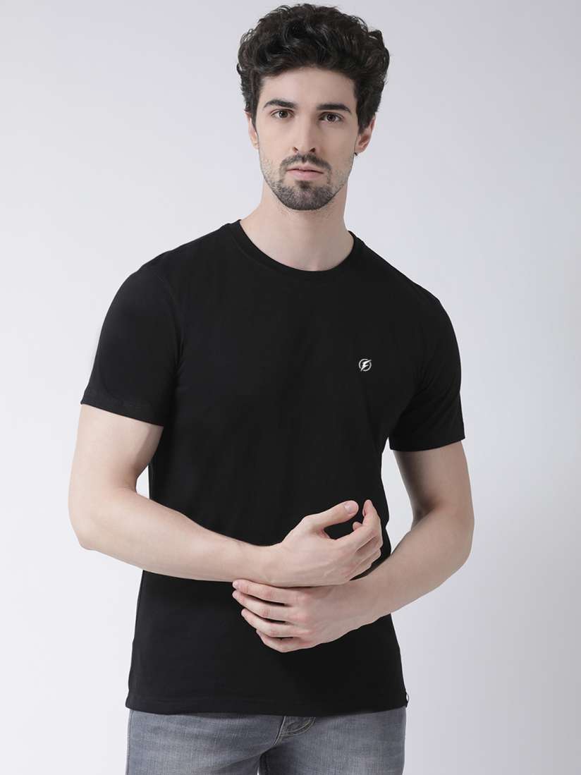 Buy Friskers Men Black T shirt Tshirts for Men 18555370 Myntra