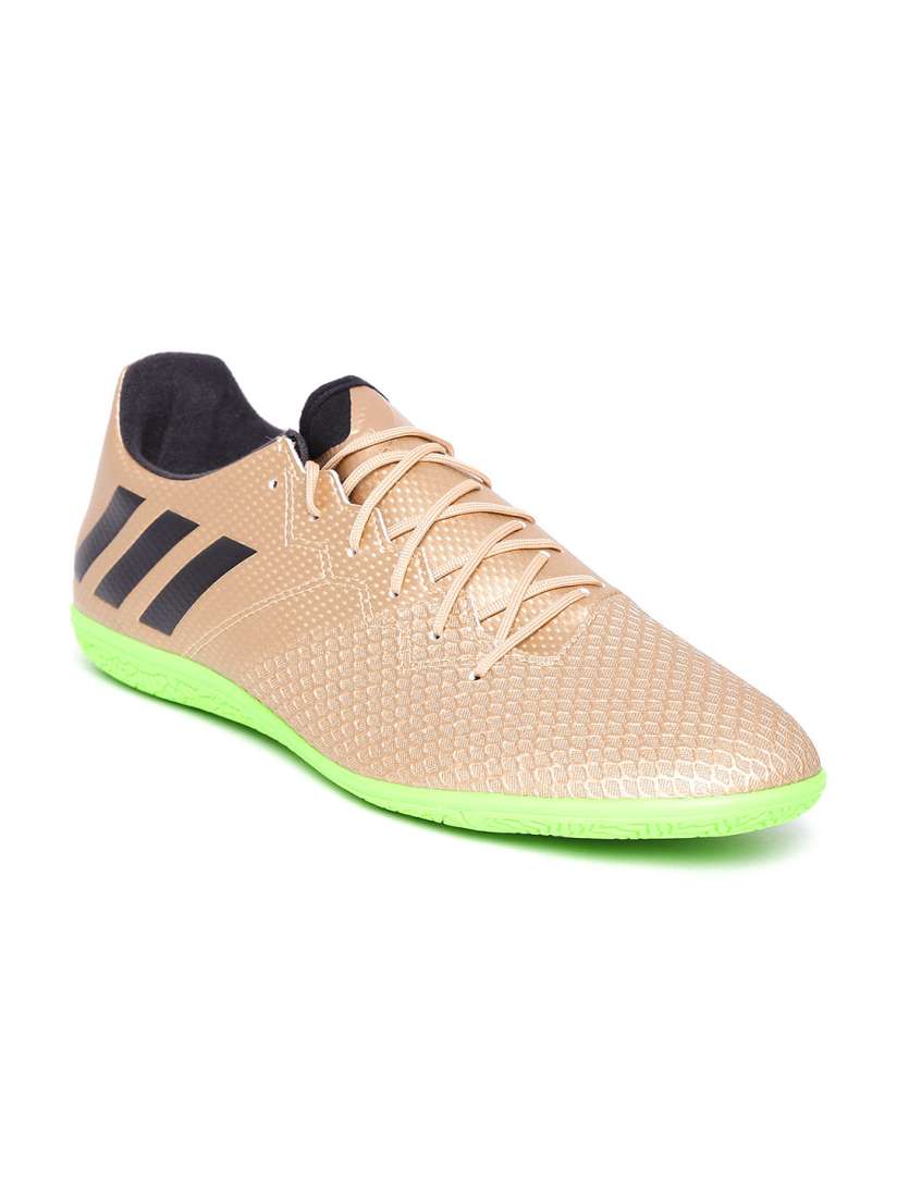 Buy ADIDAS Men Gold Toned Messi 16.3 IN Football Shoes Sports Shoes for Men 1855582 Myntra