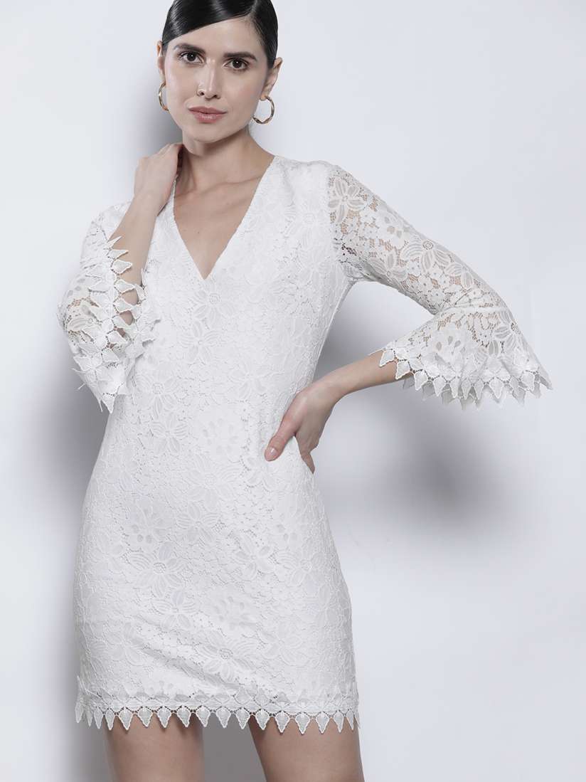 Guess white dresses sales