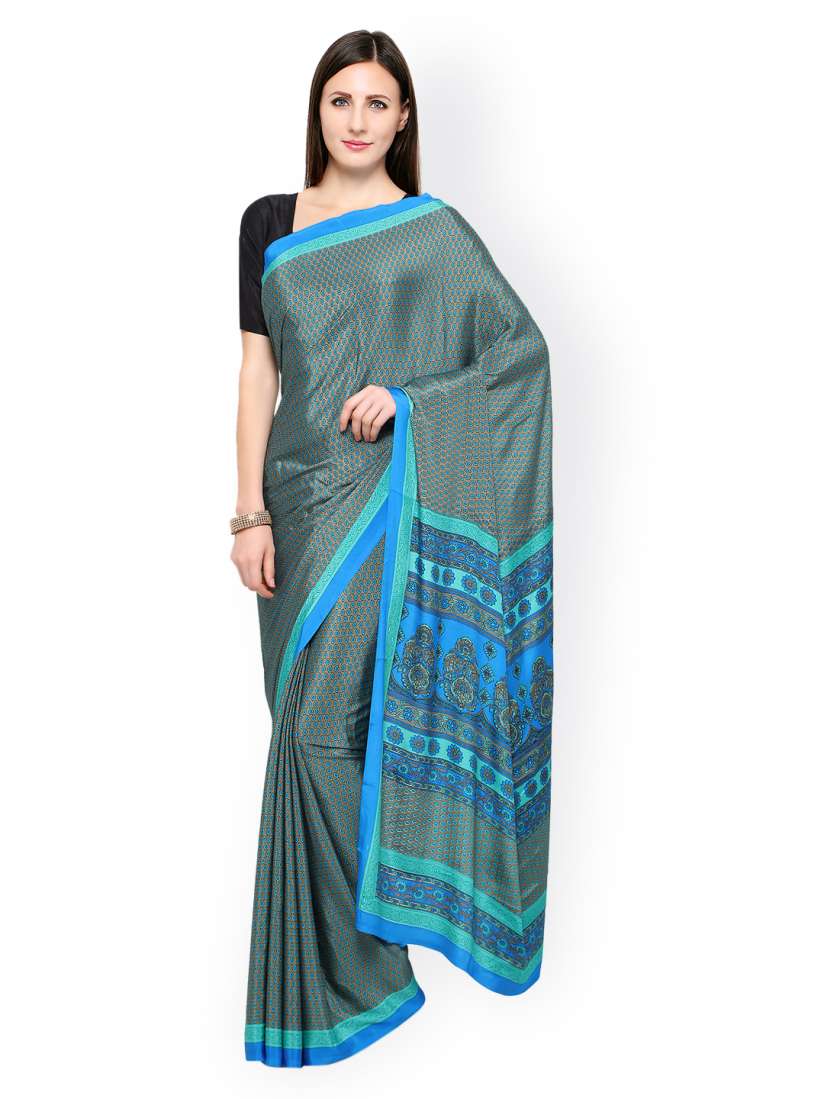 Myntra crepe silk sarees deals
