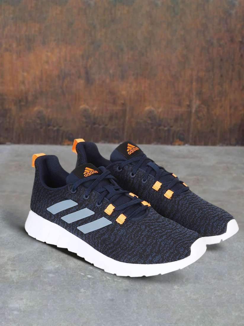 Adidas black blue yellow shoes clearance