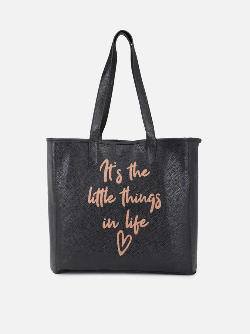 Forever 21 black tote bag online
