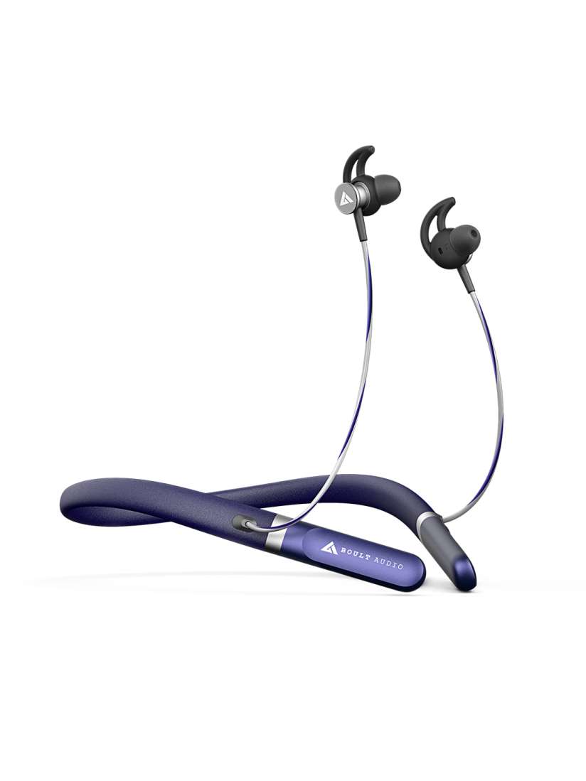 Buy BOULT AUDIO Blue ProBass FCharge In Ear Wireless Bluetooth Earphones Headphones for Unisex 18615274 Myntra