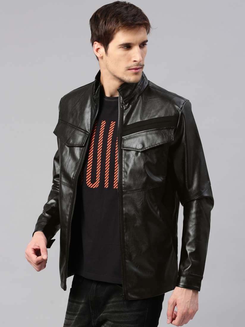 Hrx leather jackets outlet
