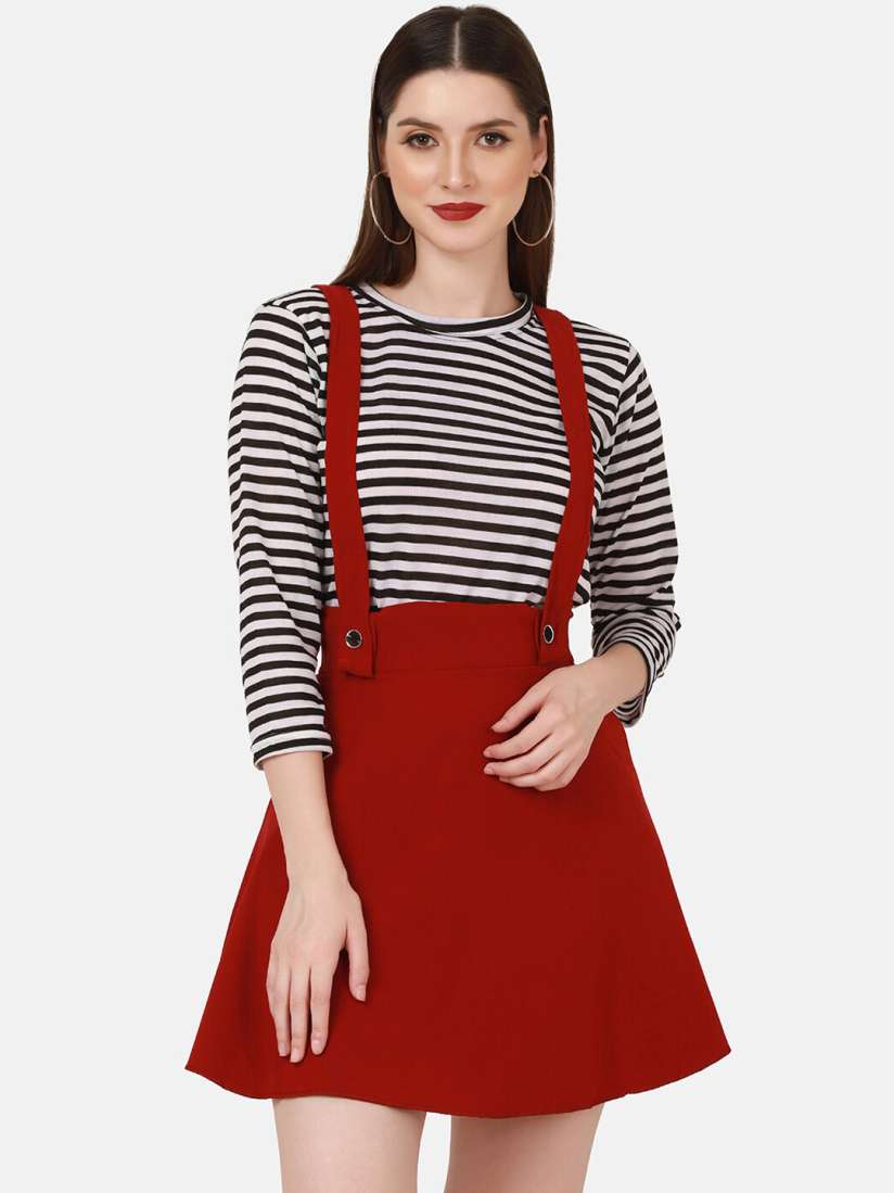 Flared skirt suspenders outlet