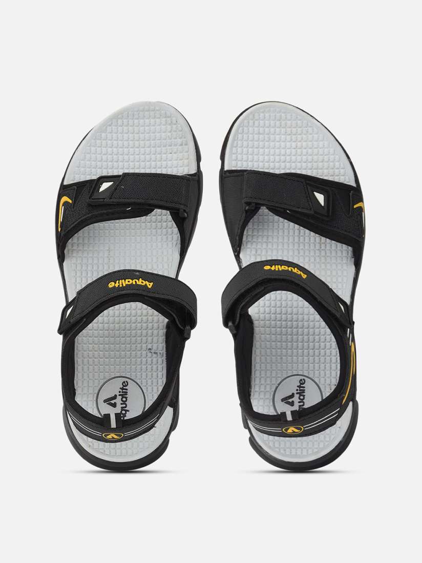 Buy Aqualite Men Black Grey Sports Sandals Sandals for Men 18669858 Myntra