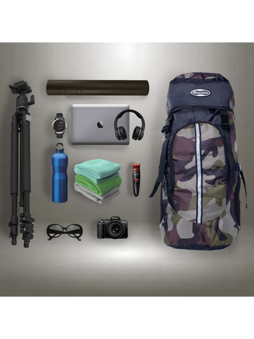 Buy Polestar Beige Camouflage Printed Hiking Rucksacks Rucksacks for Unisex 18676126 Myntra