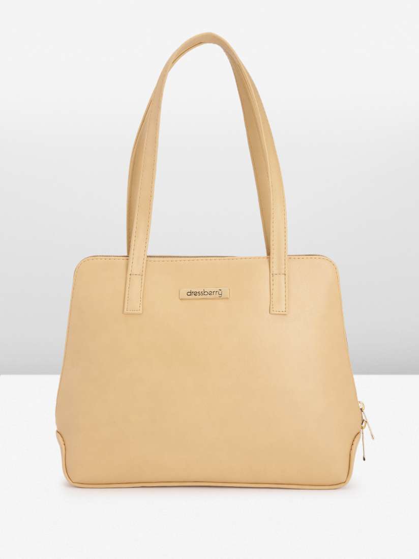 Buy DressBerry Women Solid Structured Shoulder Bag Handbags for Women 18679392 Myntra
