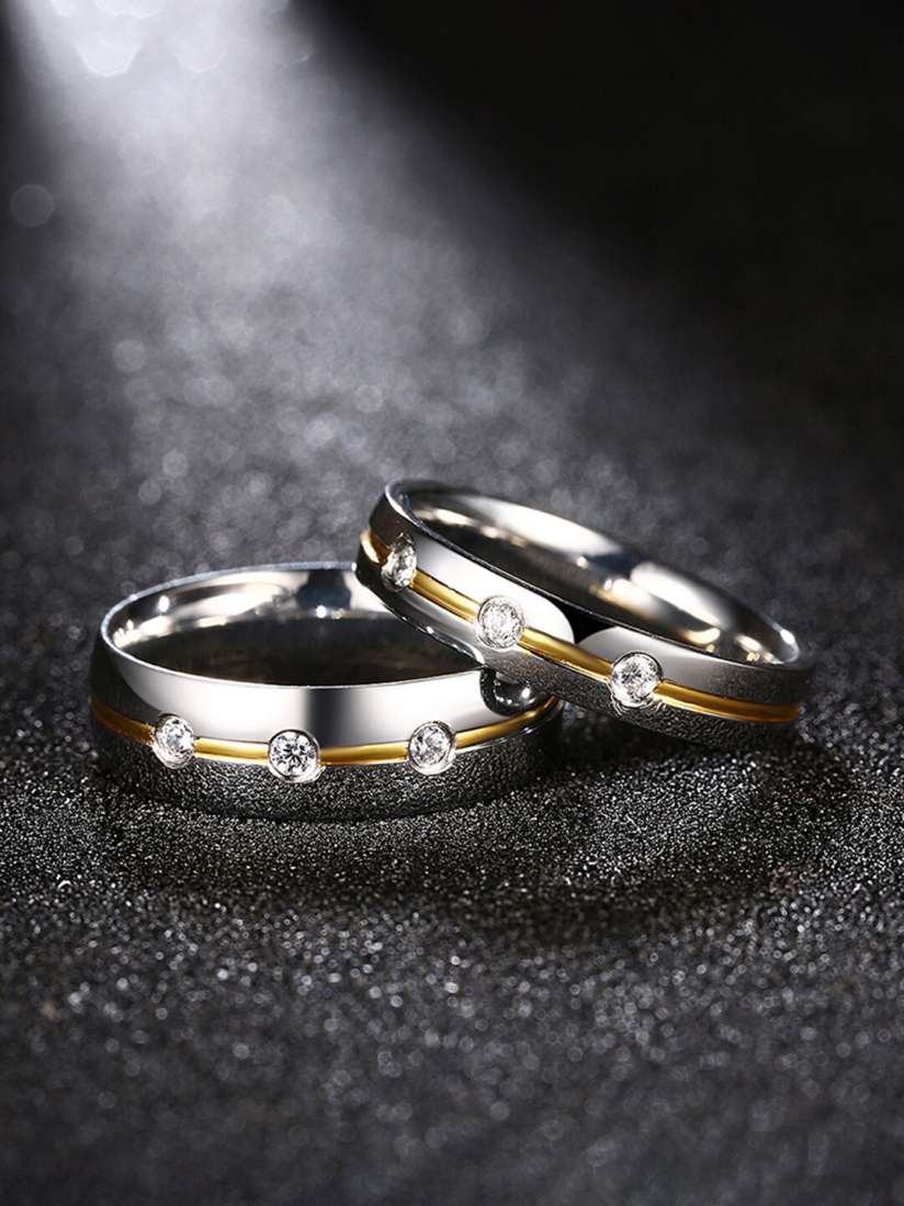 Yellow chimes couple rings hot sale