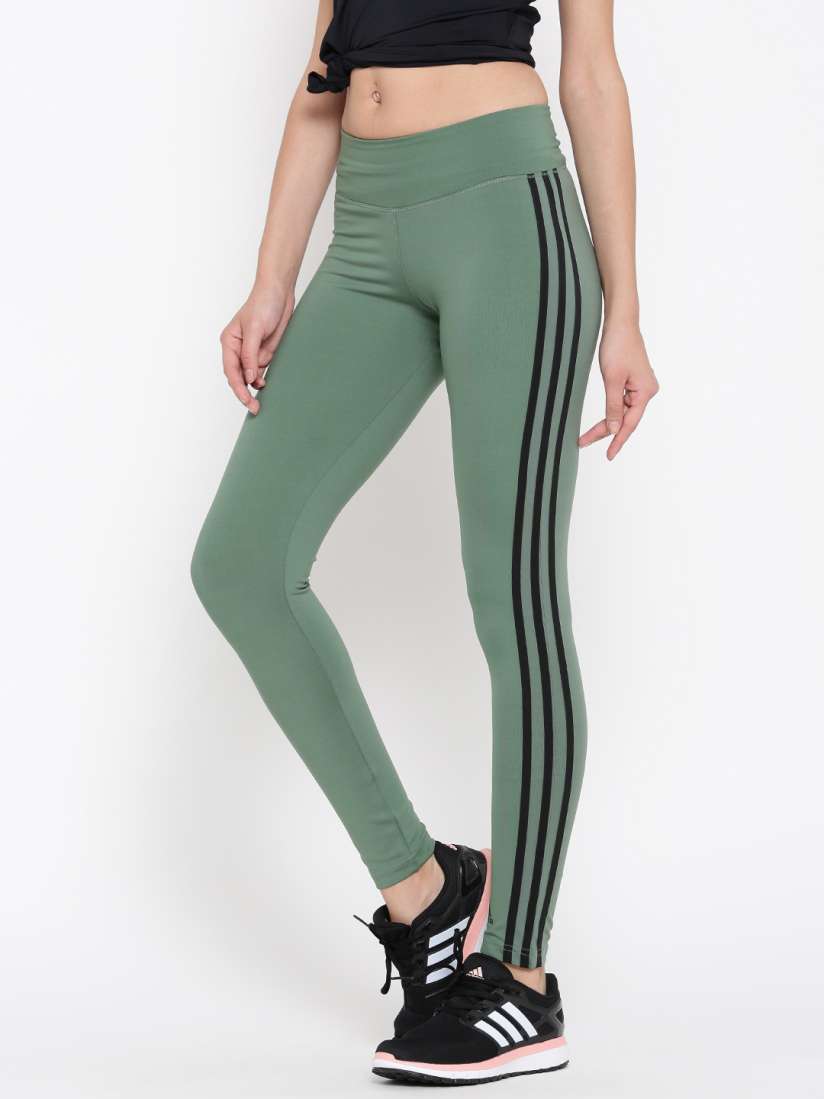 Adidas leggings olive green on sale