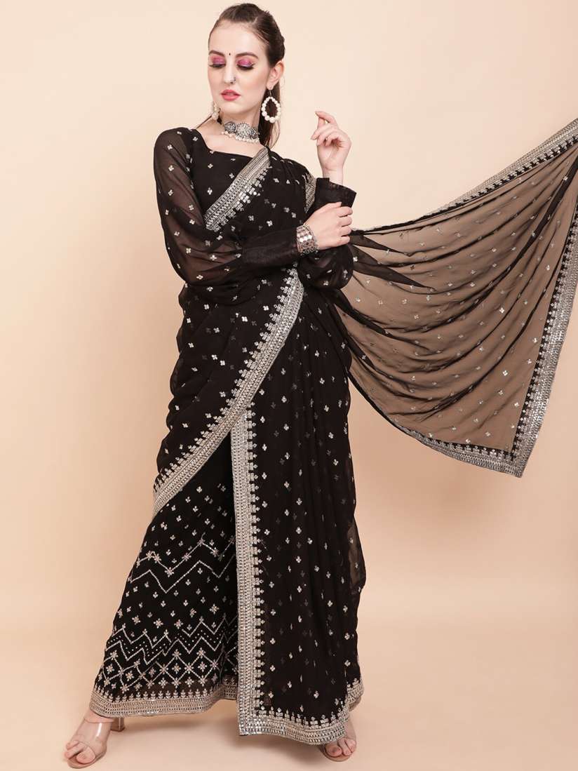 Myntra palazzo saree shop