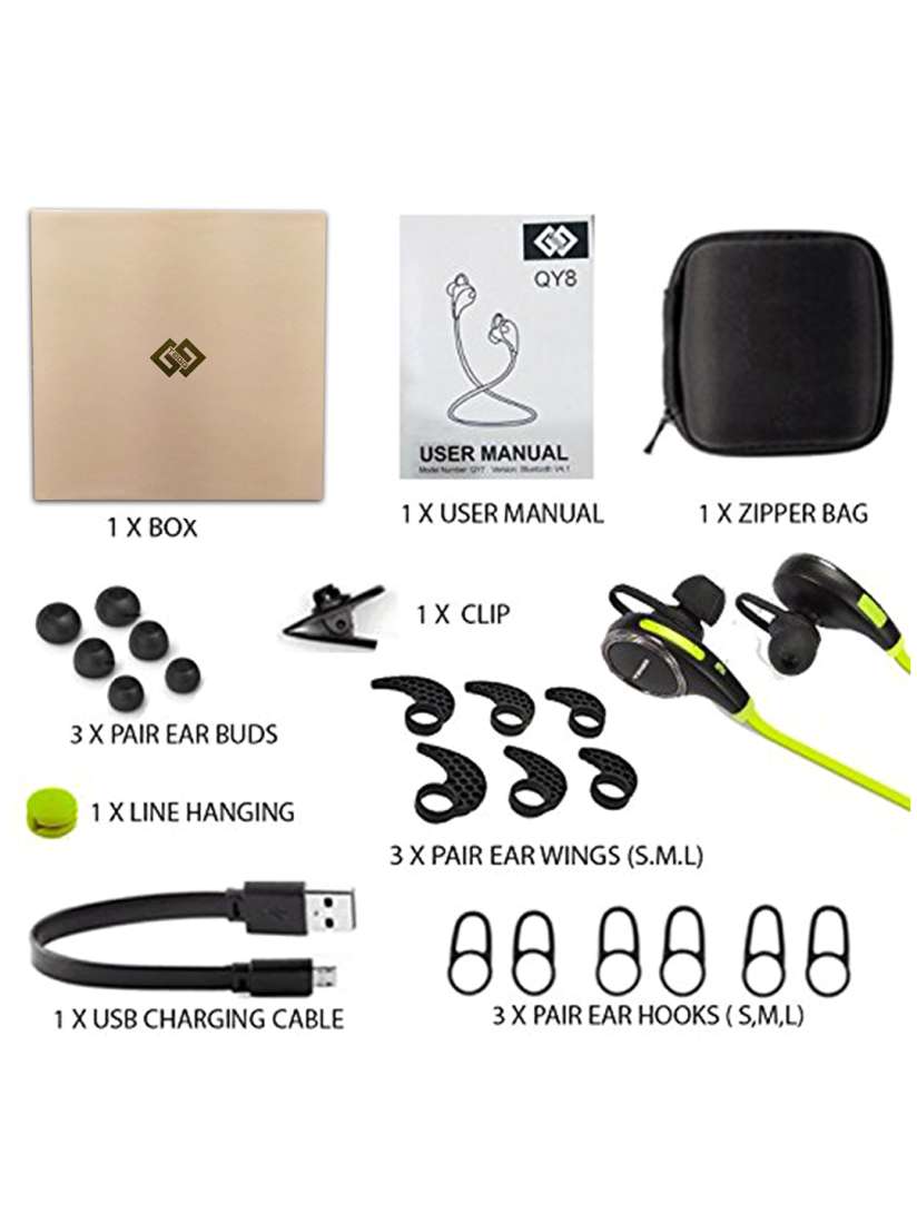 Tagg sports+ bluetooth earphone top