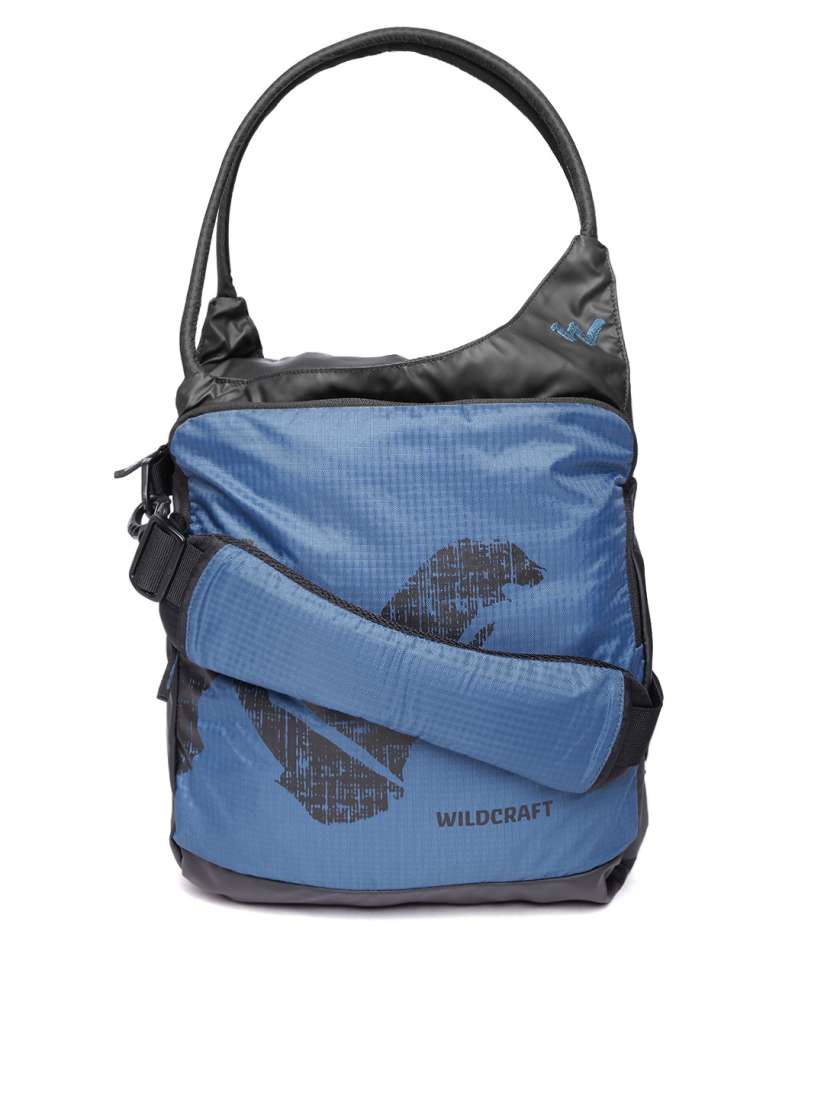 Buy Wildcraft Unisex Blue Black Printed Laptop Messenger Bag Messenger Bag for Unisex 1869253 Myntra