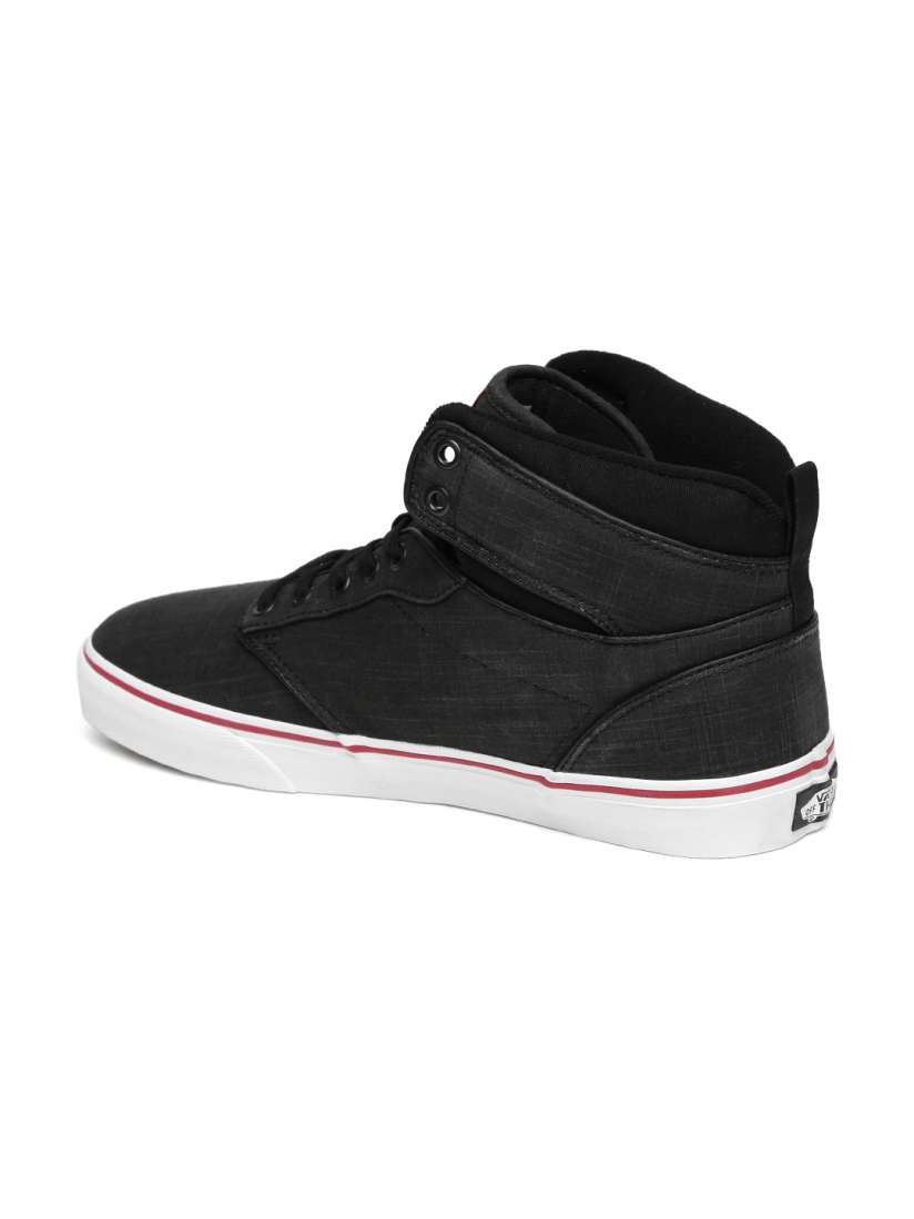Buy Vans Men Black ATWOOD HI Mid Top Sneakers Casual Shoes for Men 1869920 Myntra