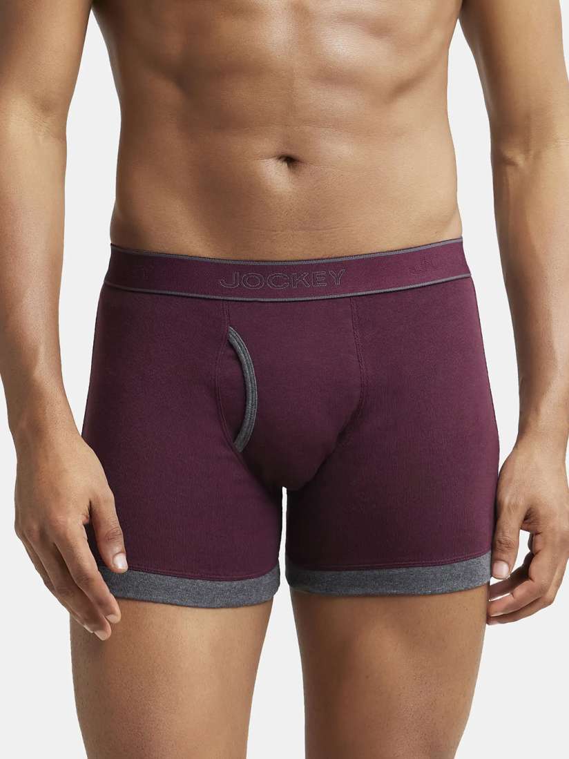 Buy Jockey Combed Cotton Rib Boxer Brief with StayFresh Treatment 1017 Briefs for Men 18712114 Myntra
