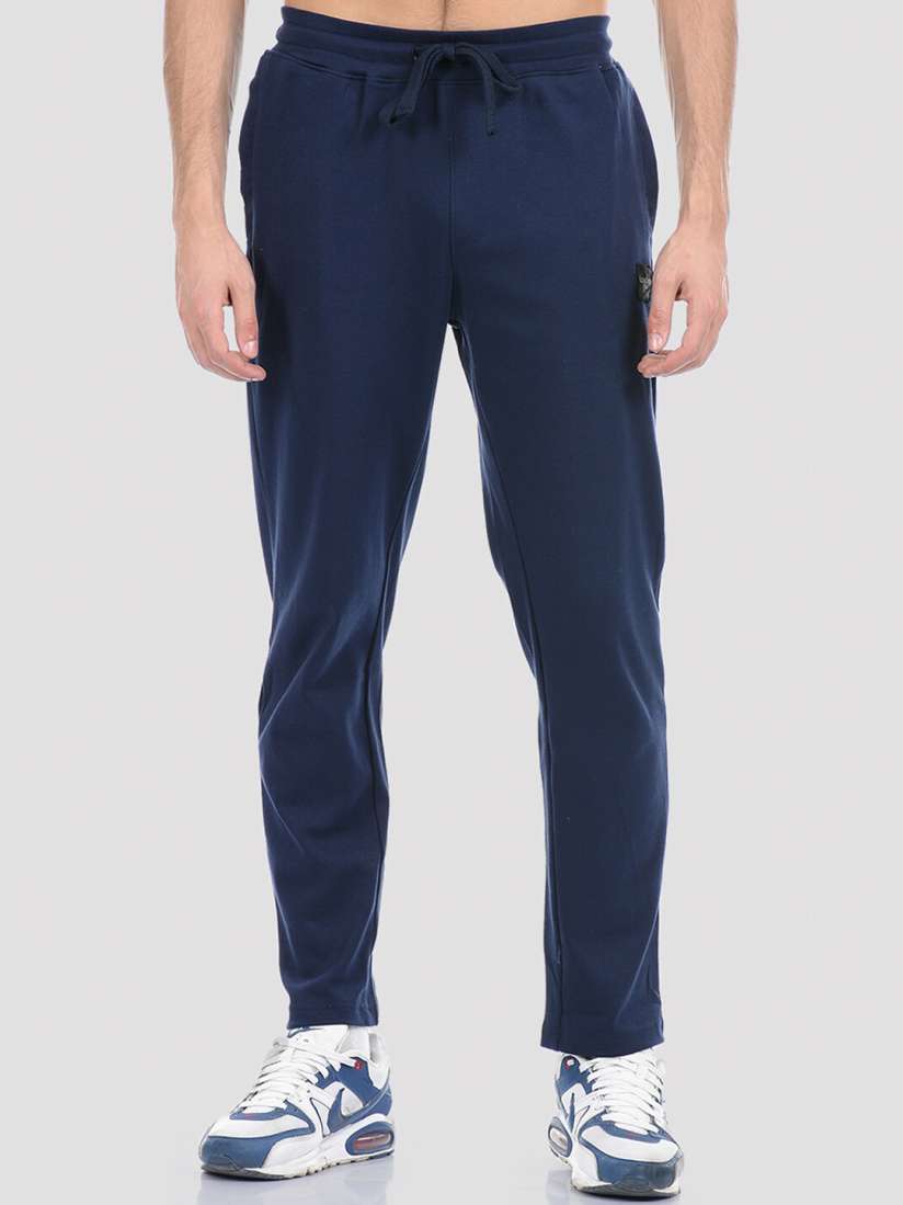 Buy LONDON FOG Men Navy Blue Solid Track Pants Track Pants for Men 18713114 Myntra
