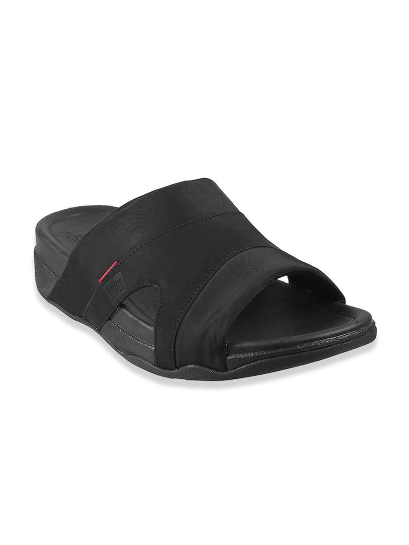 Buy fitflop Men Black Leather Comfort Sandals Sandals for Men 18714254 Myntra