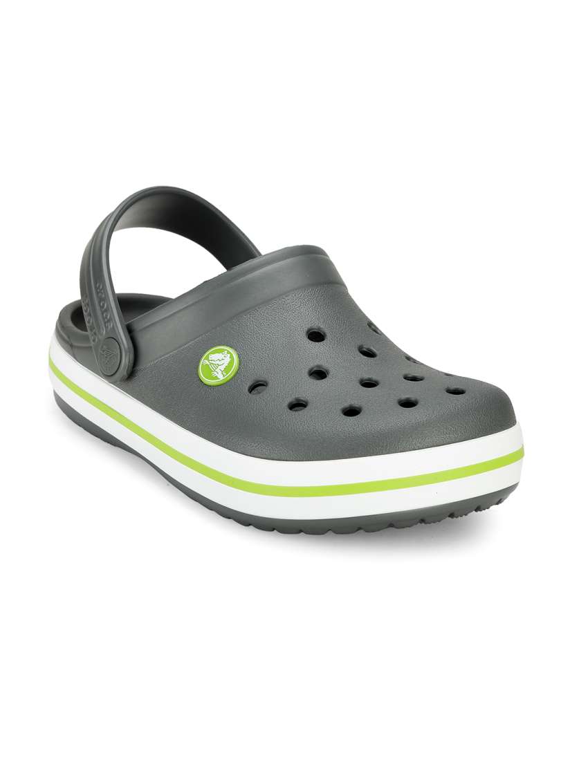 Buy Crocs Boys Charcoal Grey Clogs Flip Flops for Boys 1871825 Myntra