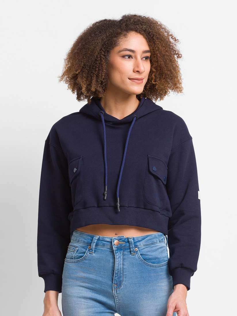 Spykar hooded sweatshirt shop