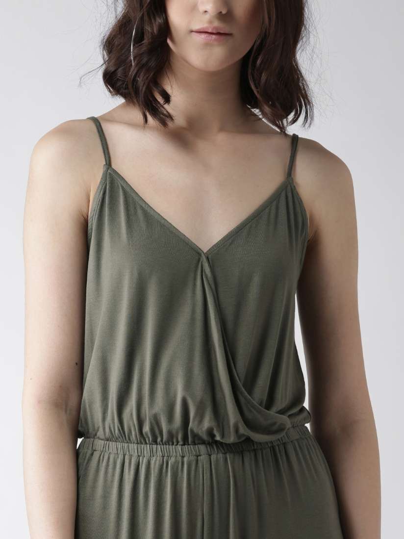 Olive green jumpsuit forever 21 new arrivals